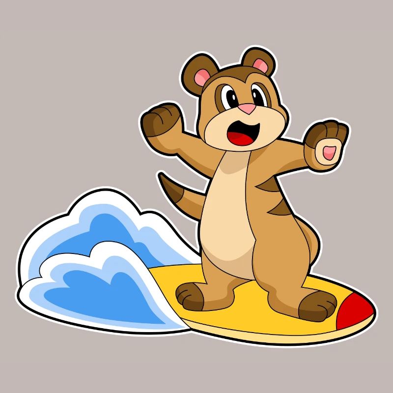 Meerkat Surfer Planche de surf