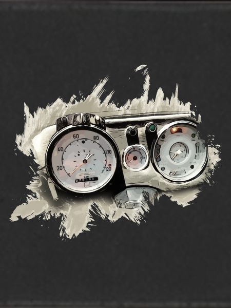 Unimog 406 dashboard