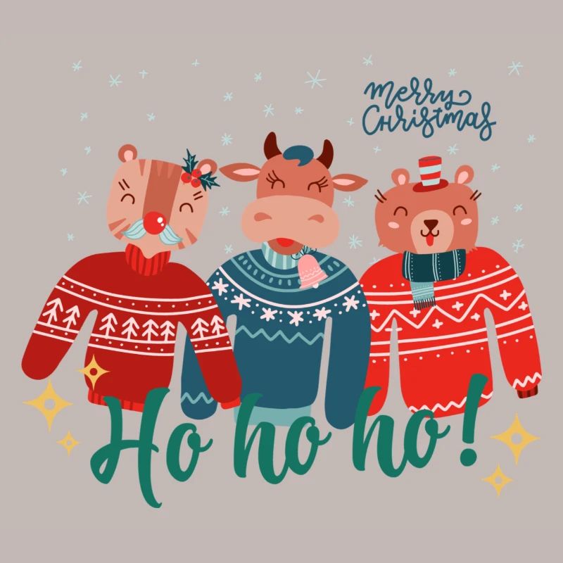 Laid de Noël Pull - Joyeux Noël