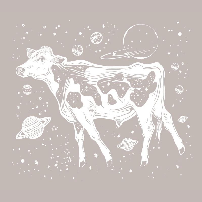 Vache dans l’espace - Vache de l’espace