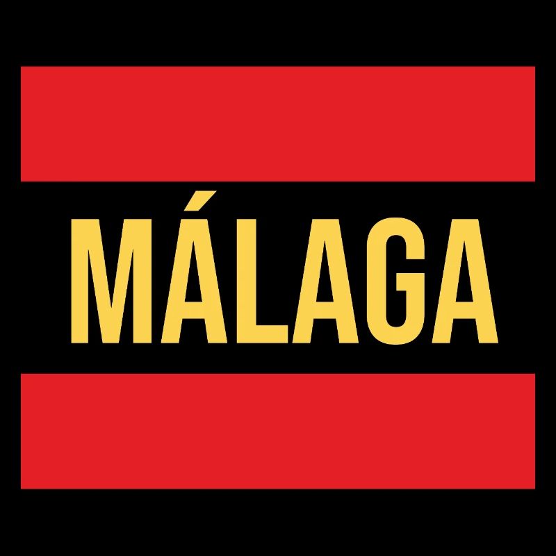 Málaga Regional Flag Design