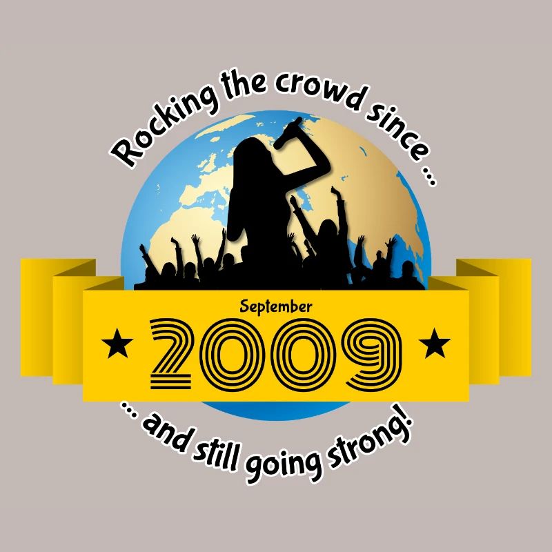 16. Geburtstag Rocking the crowd since 09/2009