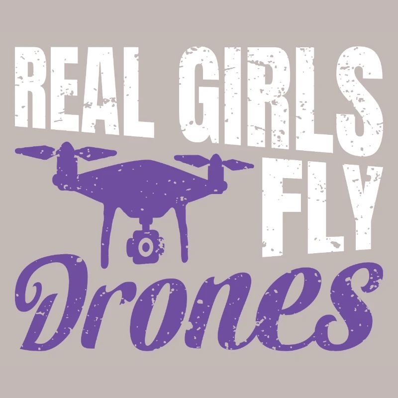 Les vraies filles pilotent des drones
