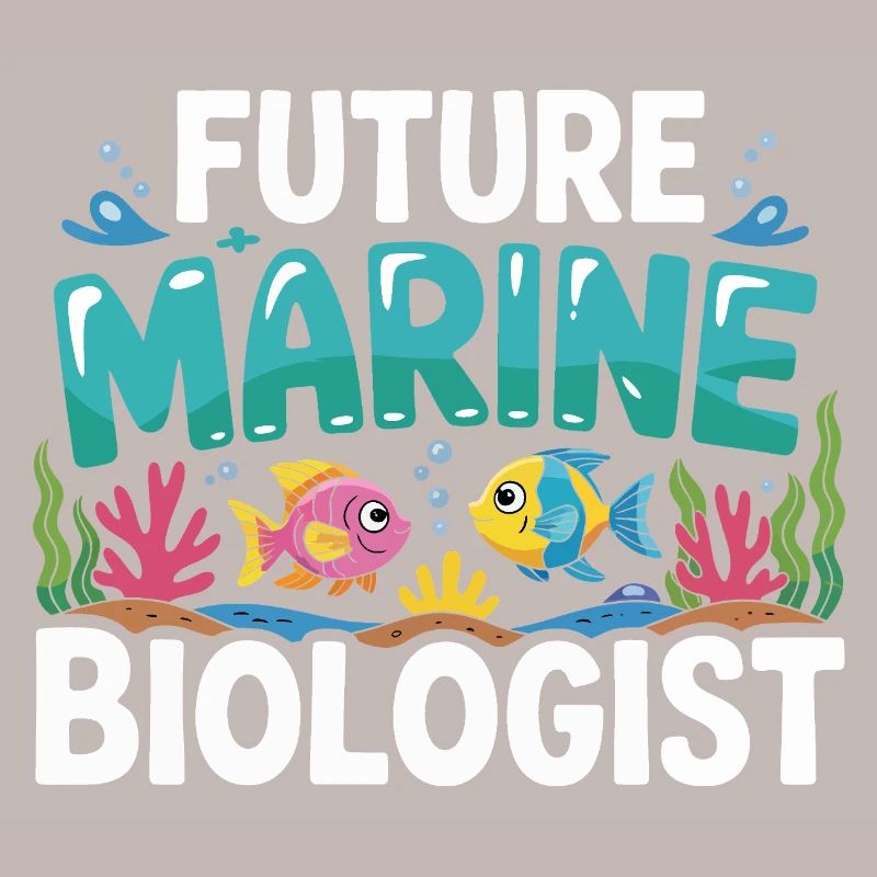 Future Marine Biologist with Fish