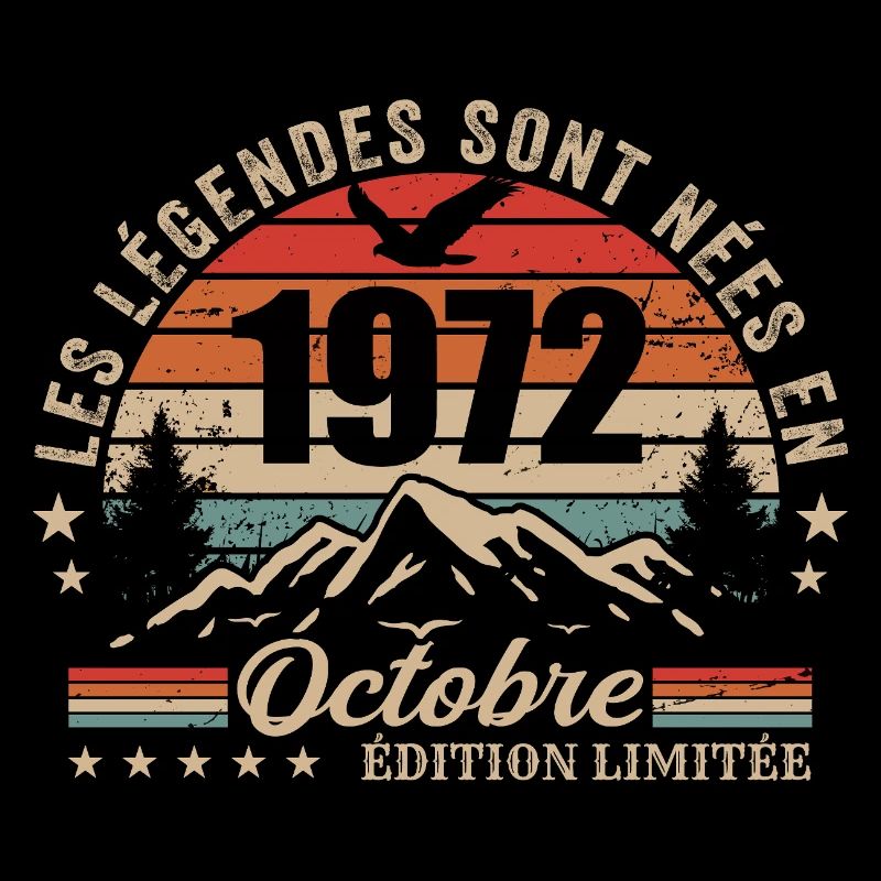 October 1972 Birthday Gift 1972 October 1972