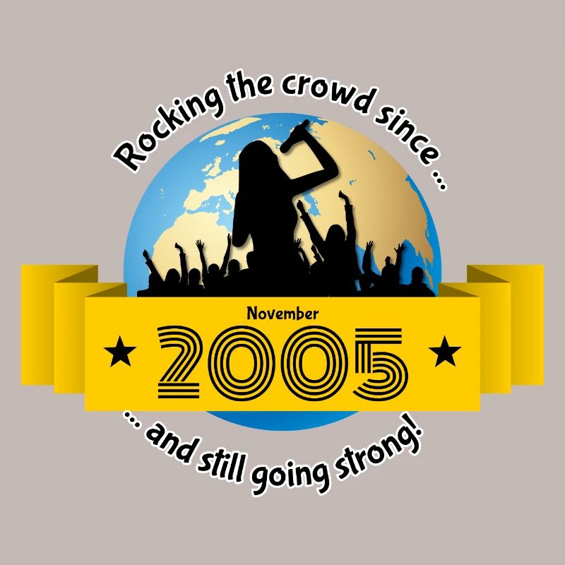 20. Geburtstag Rocking the crowd since 11/2005
