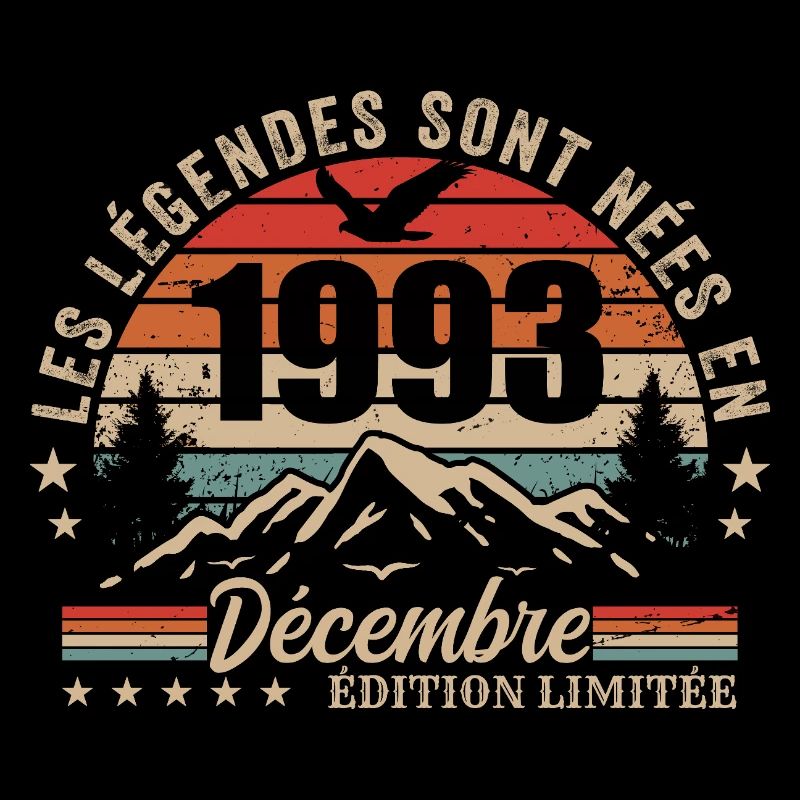 Rétro Décembre 1993 - Cadeau 32 Ans
