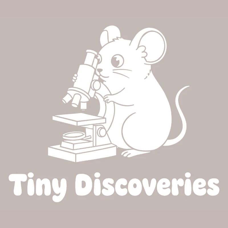 Petites découvertes : Souris devant le microscope