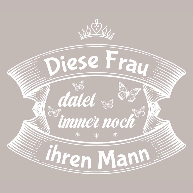 Die romantischen Phrasen einer Ehefrau