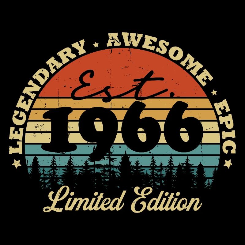 Legendary since 1966 – Vintage Birthday Gift