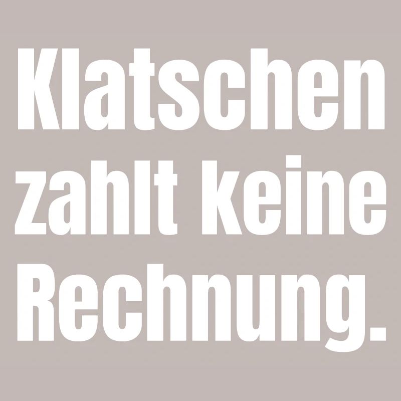 Clapping doesn't pay a bill