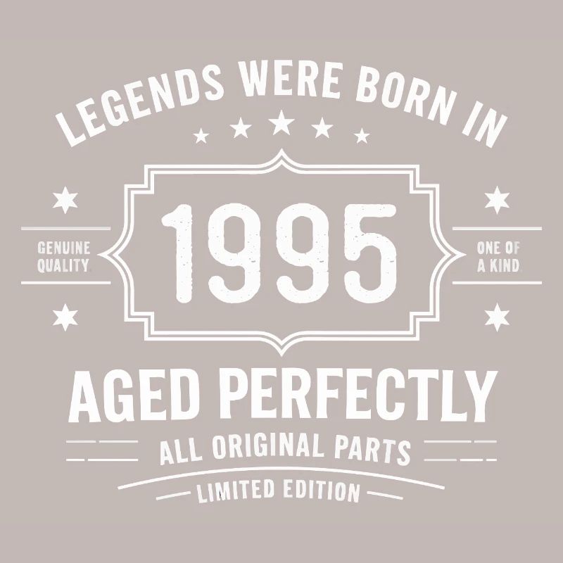 Original 1995 Vintage | Geburtstagsgeschenk 1995