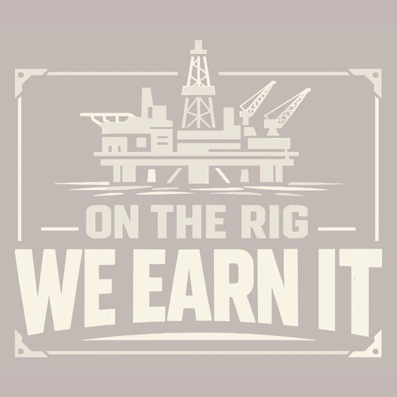 Surface de forage de forage offshore Surface de forage