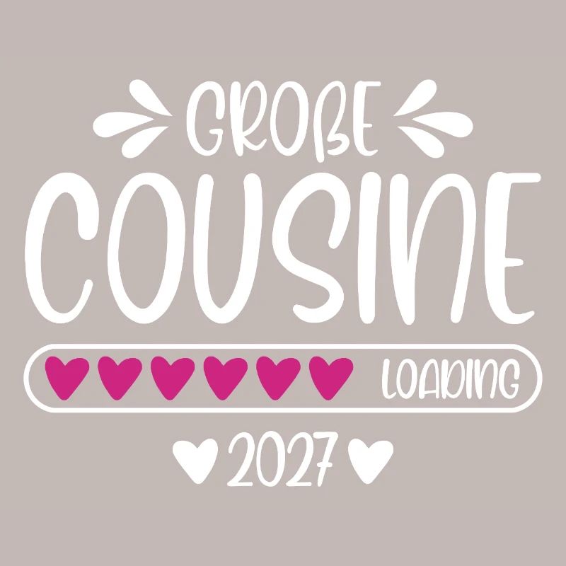 Big Cousin 2027 loading heart loading bar