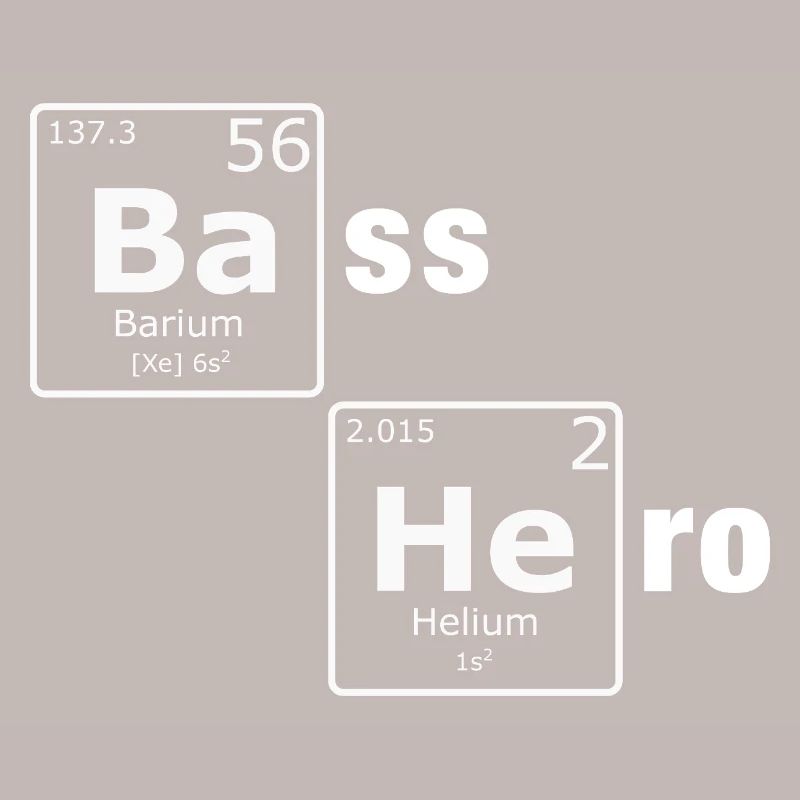 Bass Hero PSE Periodic Table Elements Nerd