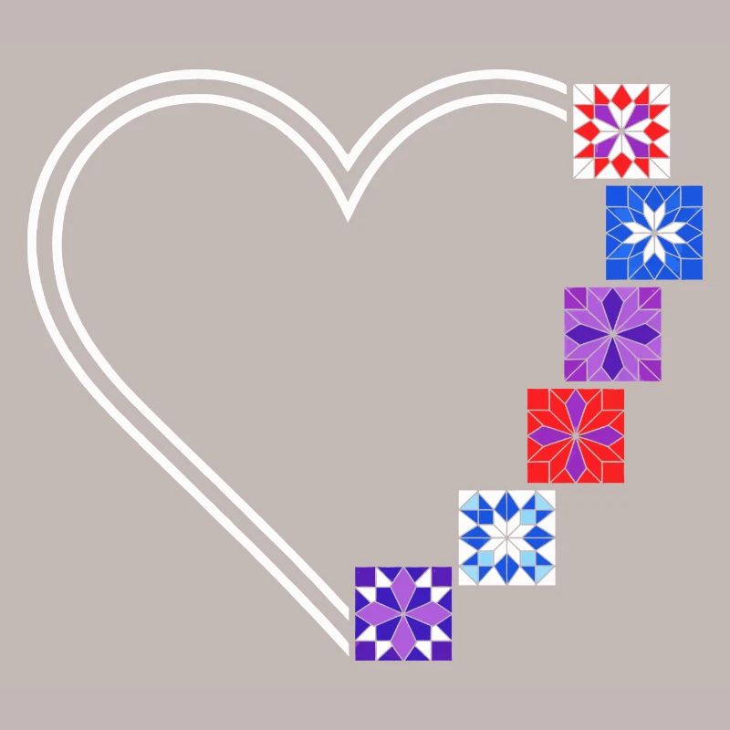 Quilting Passion | Hearts and Patchwork Blocks