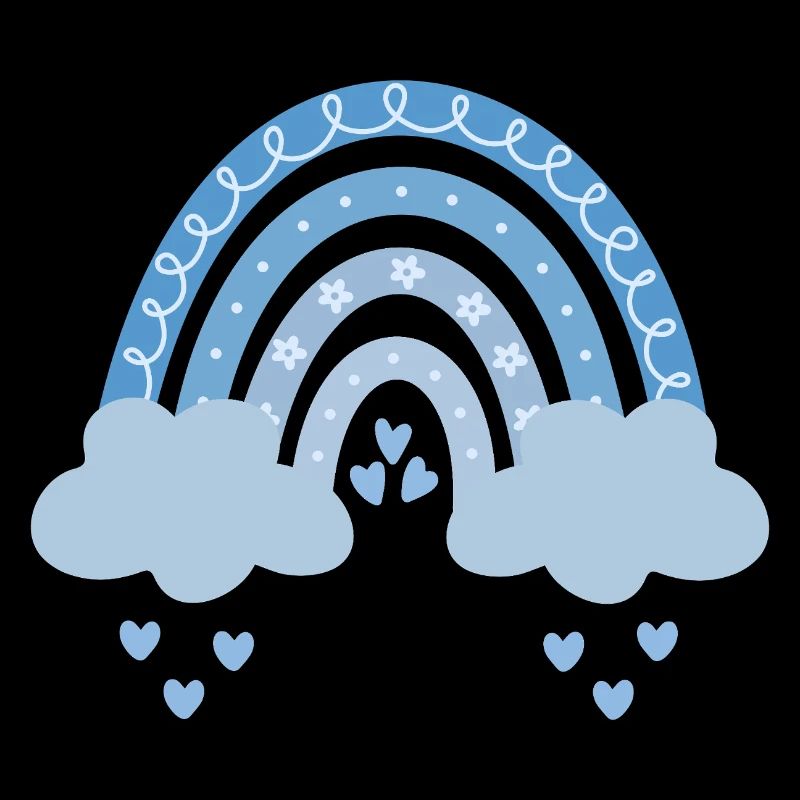 Bleu arc-en-ciel