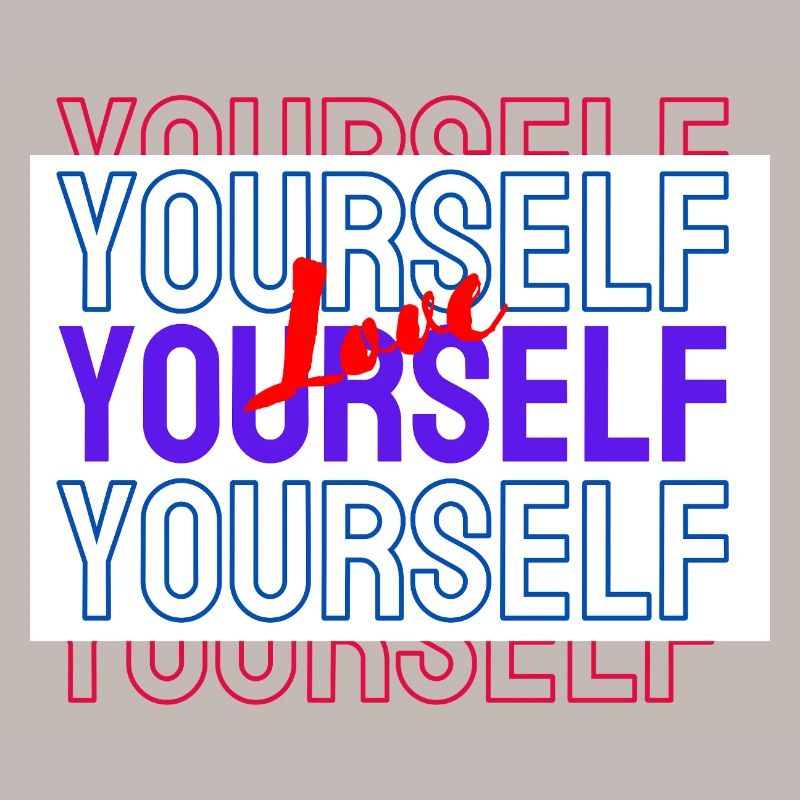 Love Yourself Pattern Love Yourself