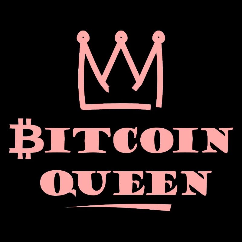Bitcoin Königin Pinke Krone