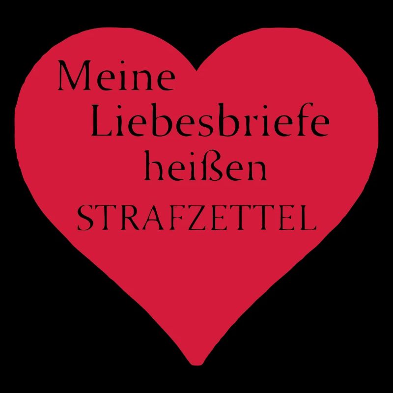 Strafzettel Liebe Spruch Geschenk Herz Polizei
