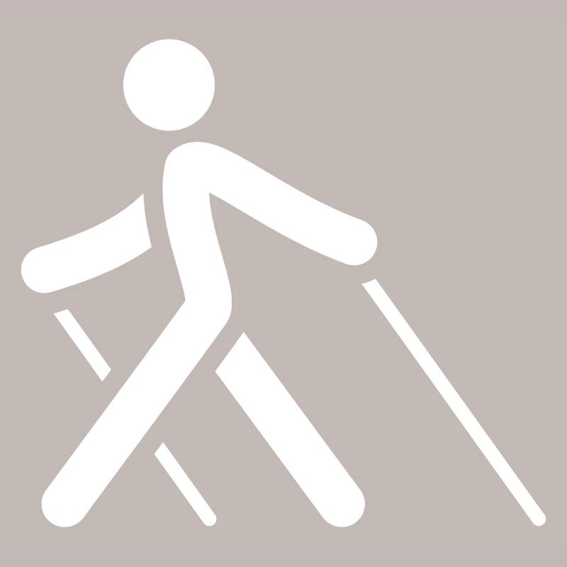 Pole walking
