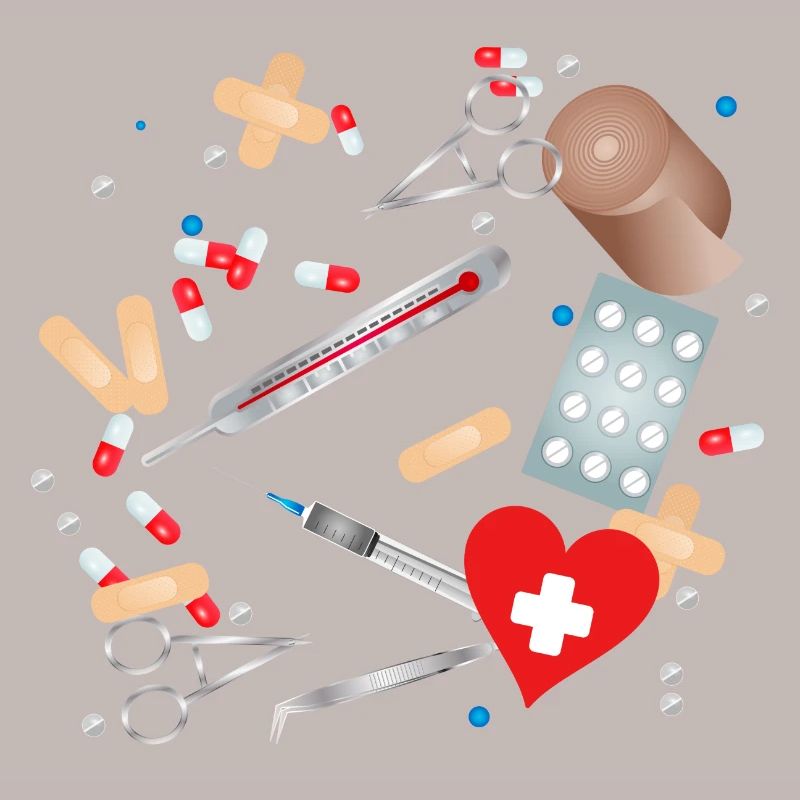 Erste Hilfe Set,Reiseapotheke oder Hausapotheke