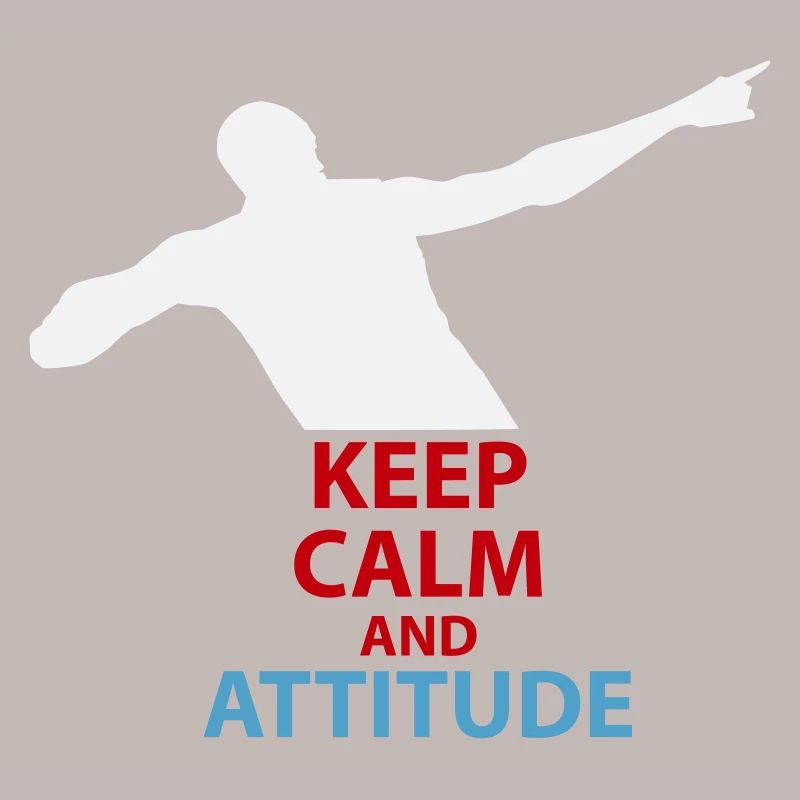 Silhouette calme et attitude