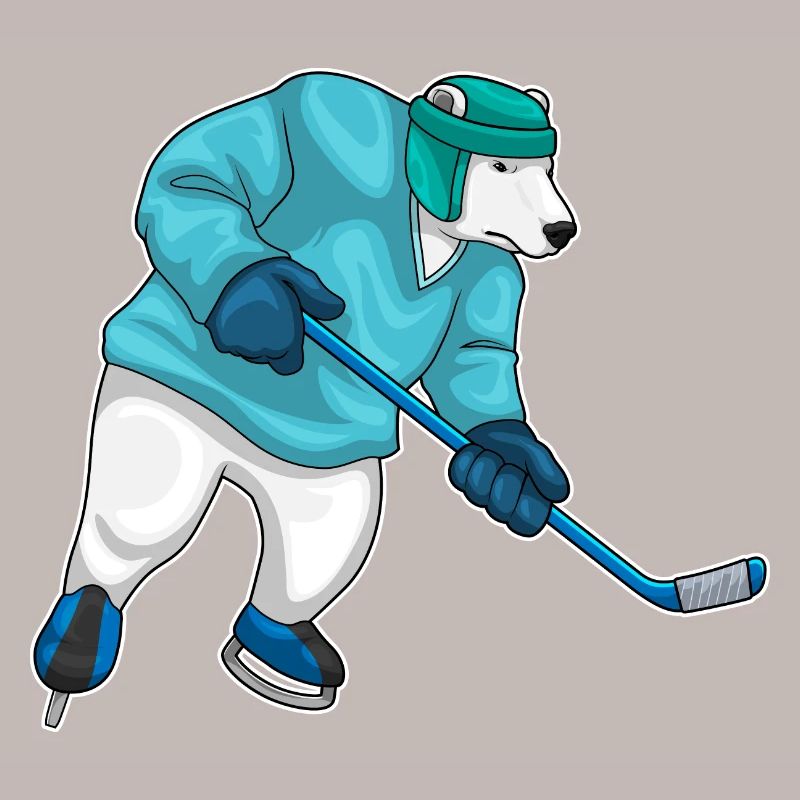 Eisbär Eishockey Eishockeyschläger