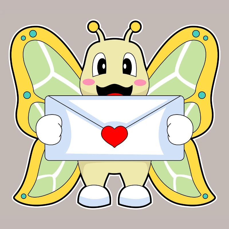 Butterfly Letter