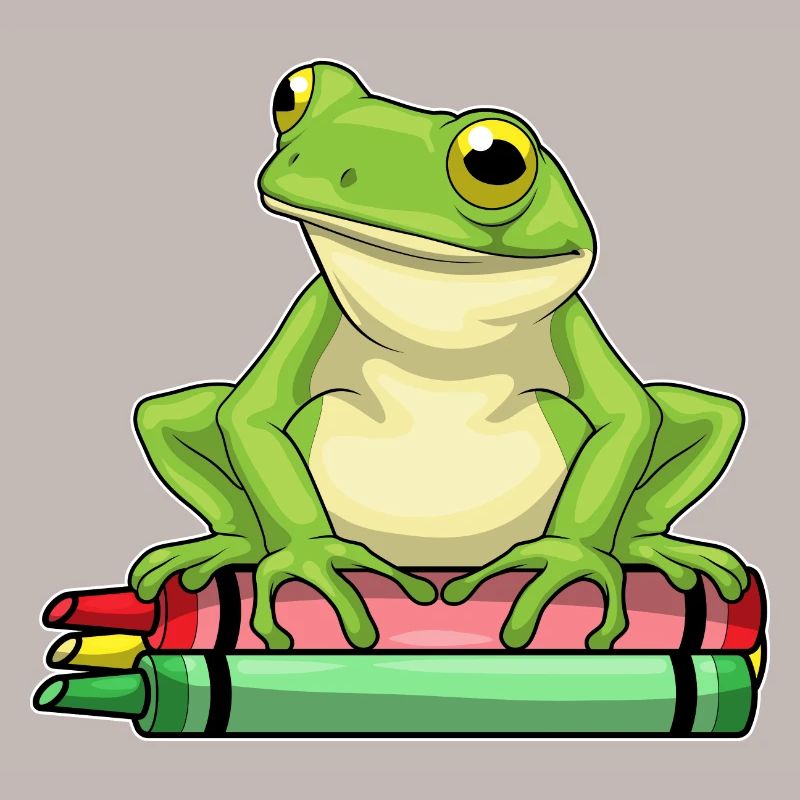 École de crayons Frog Student