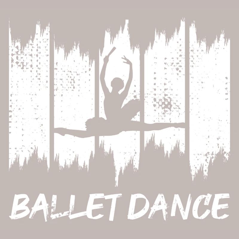 Drôle de danseuse de ballet