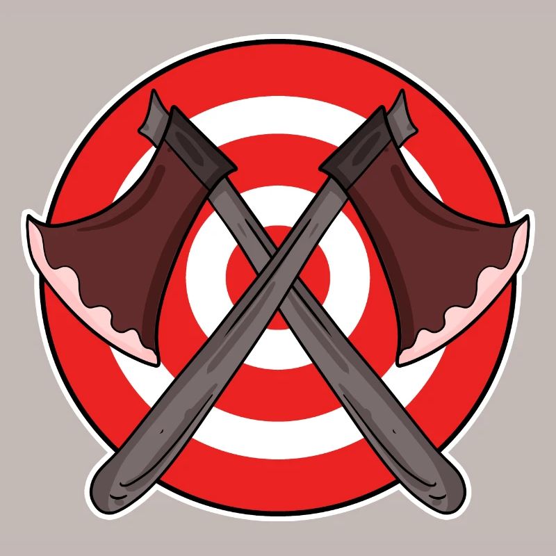Axe Thrower Target Axe Throw Gift