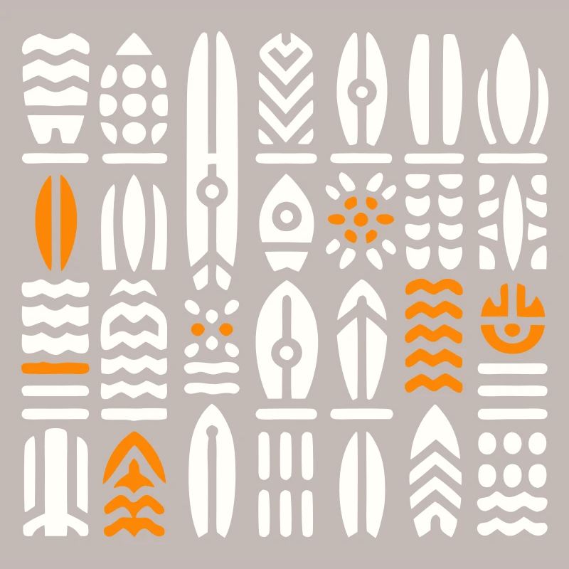 Abstract Surf and Wave Patterns