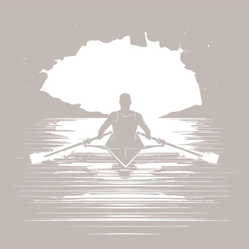 Dessin du rameur