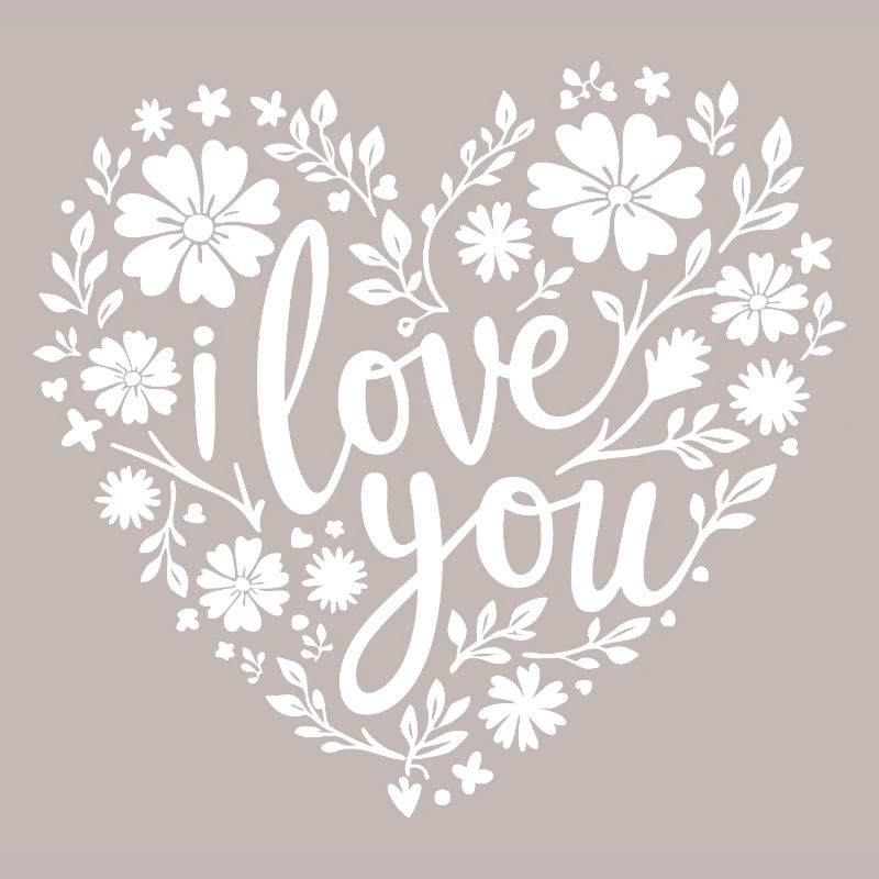 Ich liebe dich, Weiß