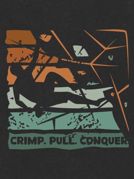 Bouldern – Crimp. Pull. Conquer.