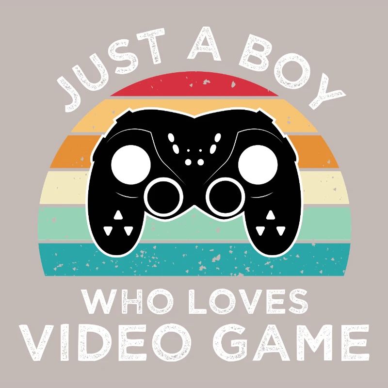 Nur ein Junge, der Videospiele liebt