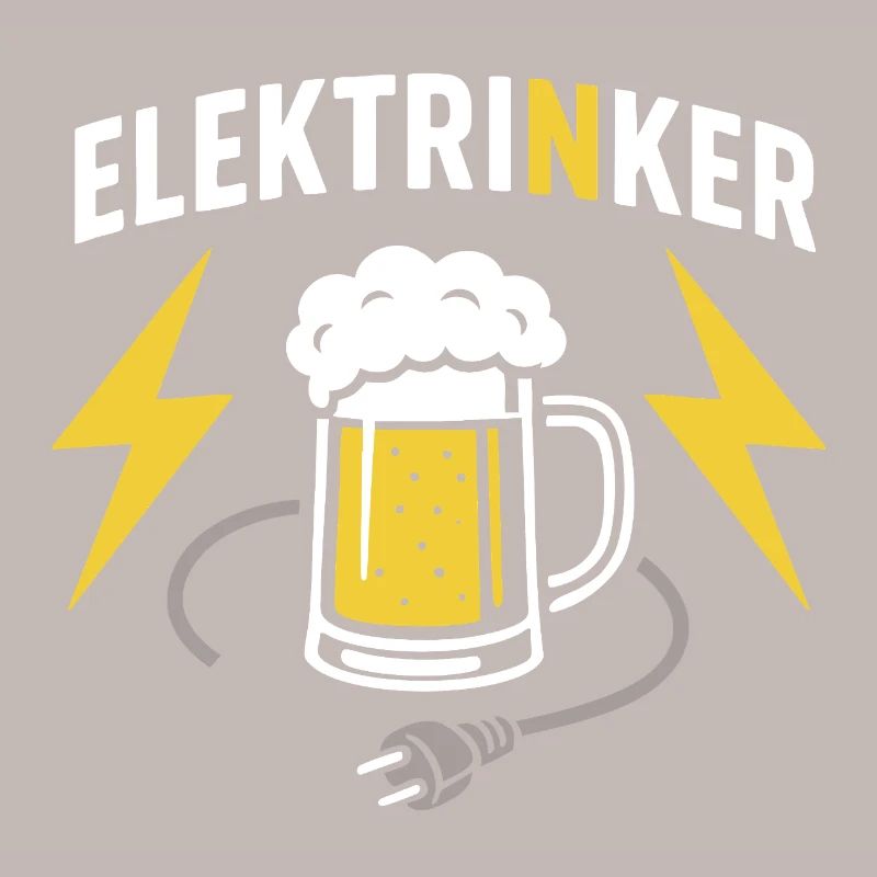 Elektrinker : Jeu de mots électrique, conception de bière et de câbles