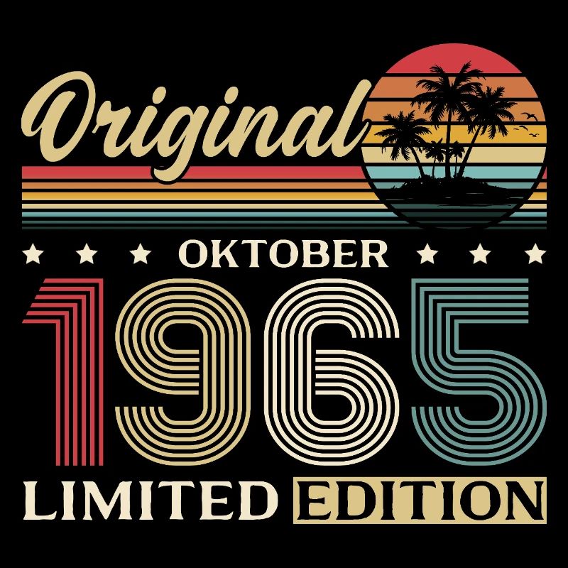60e anniversaire Original octobre 1965