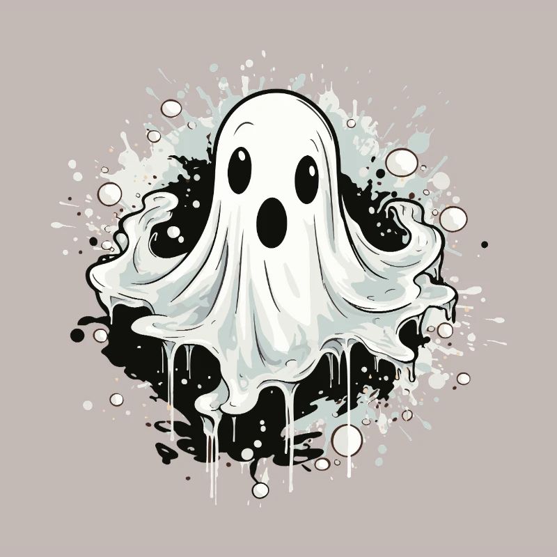 Ghost Splatter Motif