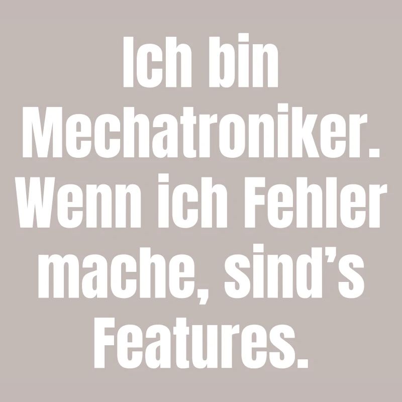 Ich bin Mechatroniker – Fehler sind Features