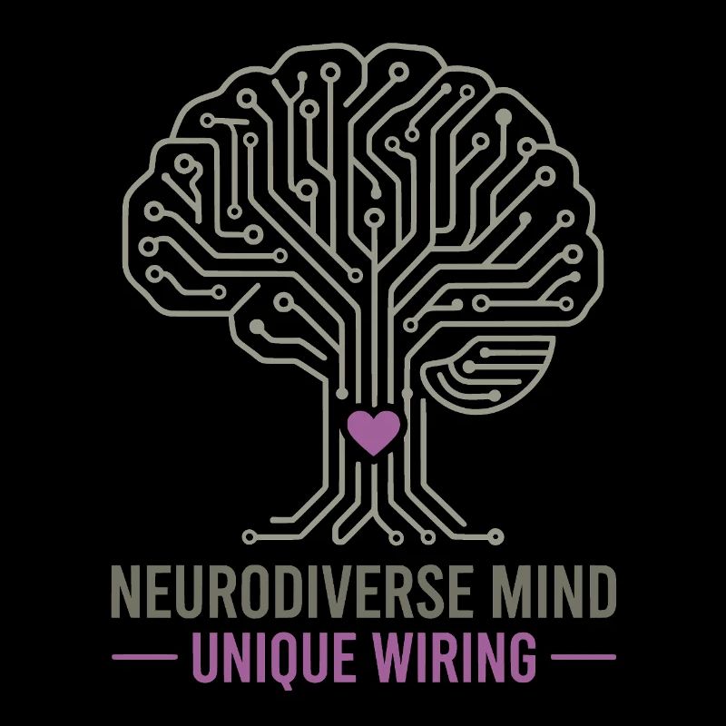 NEURODIVERSER GEIST Einzigartiges Verdrahtungsbewusstsein