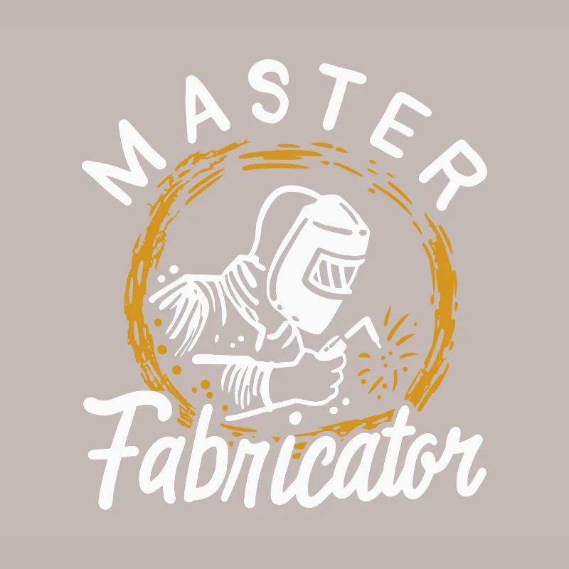 Master Fabricator Welding Graphic Tee Design