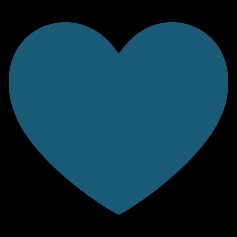Cadeau de cœur bleu pour la Saint-Valentin