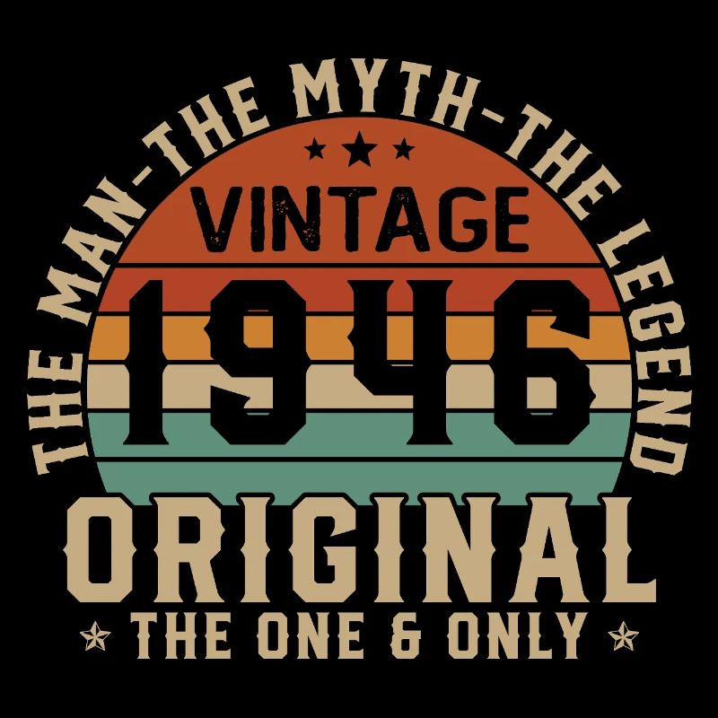 1946 Vintage Retro Birthday Gift