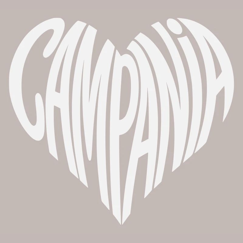 Campania Herz Typografie