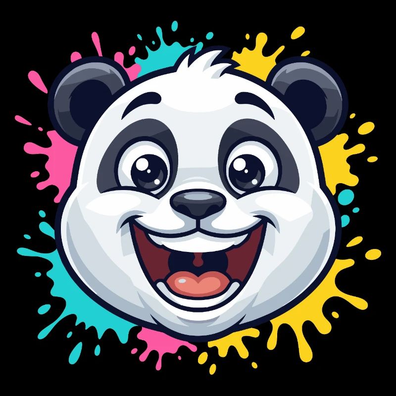 Panda Splash Farbwelt