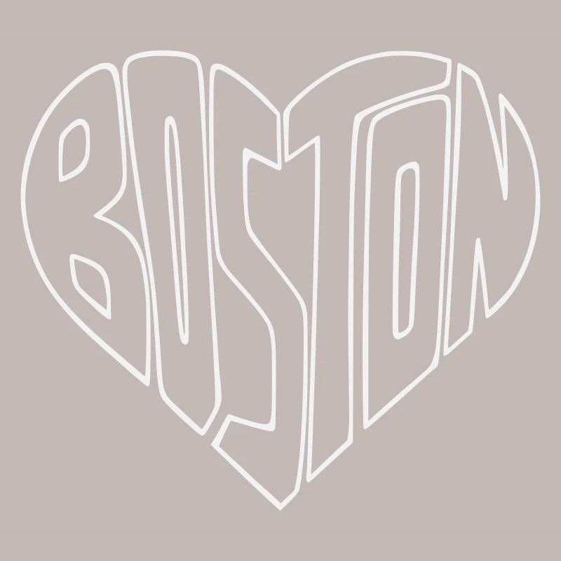 Boston Heart Typer Design