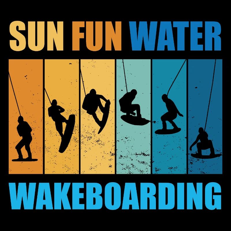 Soleil, Plaisir, Eau, Wakeboard