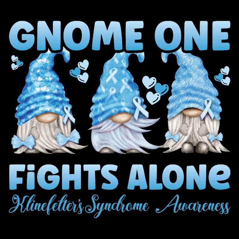 Gnome Light Blue Klinefelter Syndrome